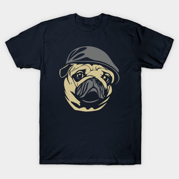 Lou the Pug 2.0 T-Shirt by Gsweathers